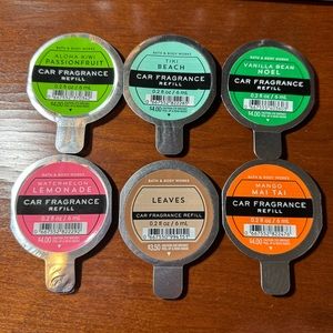 Car fragrance refills